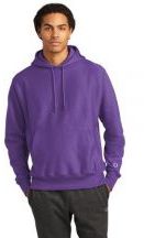 Champion Adult Unisex Reverse Weave 12-ounce, 82/18 U.S. grown cotton/poly Hooded Sweatshirt